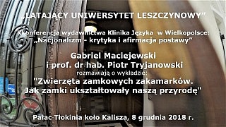 Gabriel Maciejewski i prof. dr hab. Piotr Tryjanowski – Przyroda i zamki, wino i ptaki