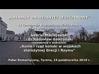 Gabriel Maciejewski i dr Radosław Gawroński: Konie i rząd koński w wojskach staroż. Grecji i Rzymu