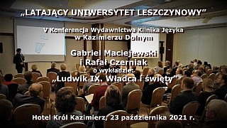 Gabriel Maciejewski i Rafał Czerniak – Ludwik IX. Władca i święty
