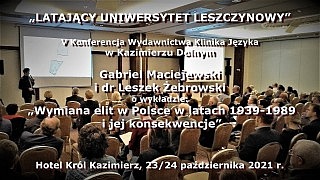 Leszek Żebrowski i G. Maciejewski – Wymiana elit w Polsce w latach 1939-1989 i jej konsekwencje